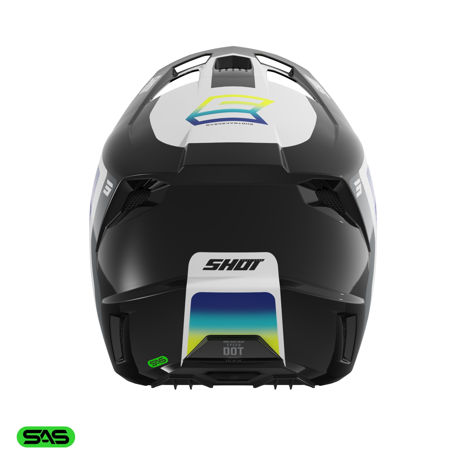 Casca SHOT SPEED HYBRID neon yellow glossy L [2]