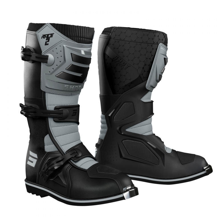 Cizme - Boots SHOT RACE 2 black / grey 44