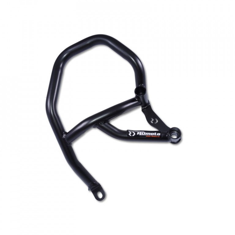 SUSPENSIE CADRU - Engine guards RDMOTO matt black upper