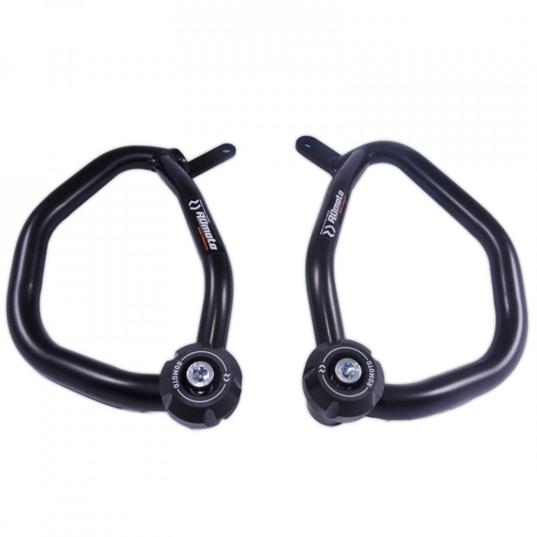 SUSPENSIE CADRU - Engine guards RDMOTO matt black