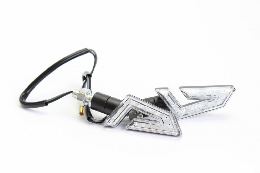 Semnale LED (2 buc) MOTION STUFF AERO negru mat [0]