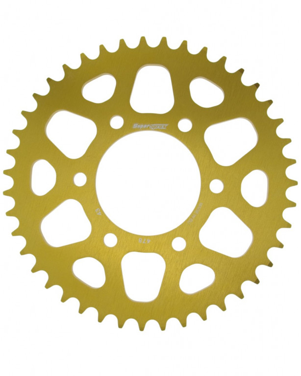 TRANSMISIE - Foaie spate ALU SUPERSPROX auriu 43T, 520