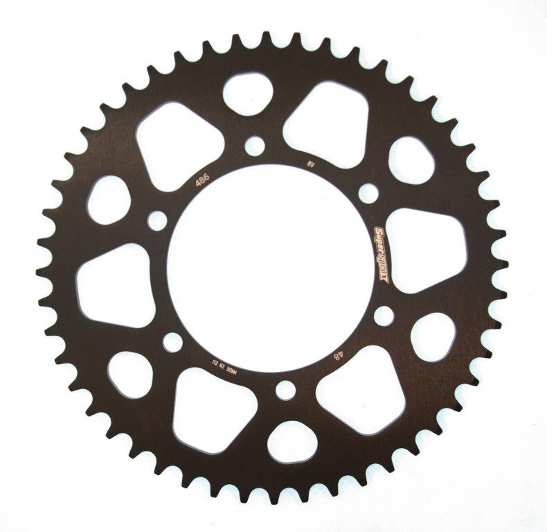 TRANSMISIE - Foaie spate ALU SUPERSPROX Negru 48T, 520