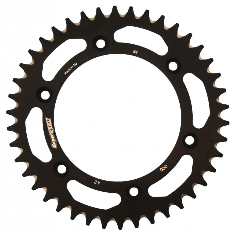 TRANSMISIE - Foaie spate ALU SUPERSPROX Negru 42T, 520