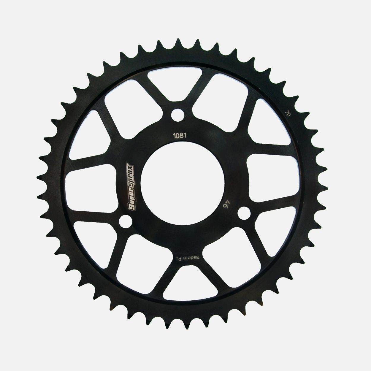 Foaie spate SUPERSPROX Negru 46T, 428 [0]
