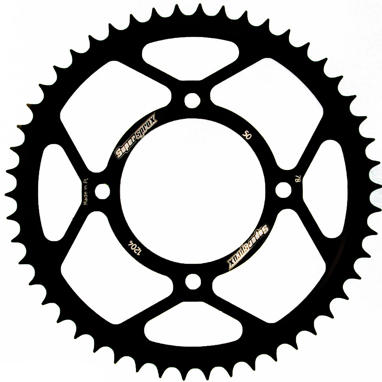 Foaie spate SUPERSPROX Negru 50T, 428 [0]