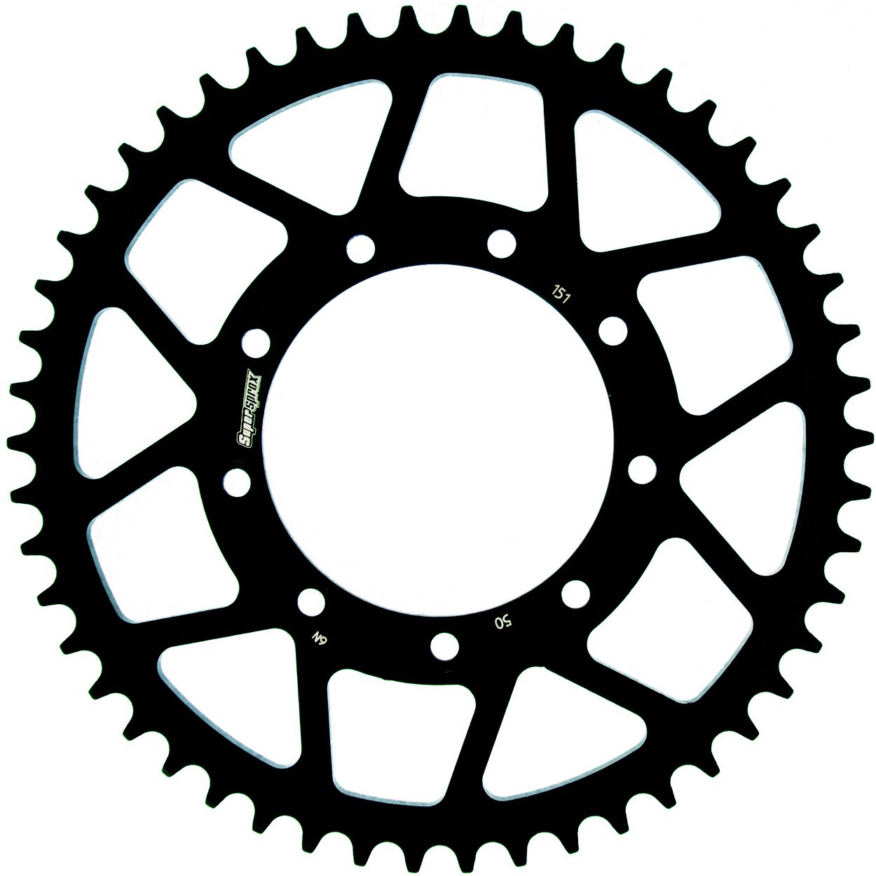 Pinioane - Foaie spate SUPERSPROX Negru 50T, 520