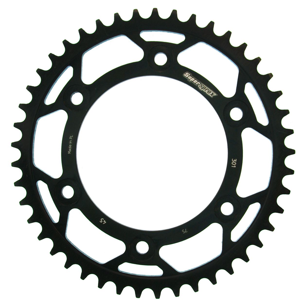 Pinioane - Foaie spate SUPERSPROX Negru 45T, 520