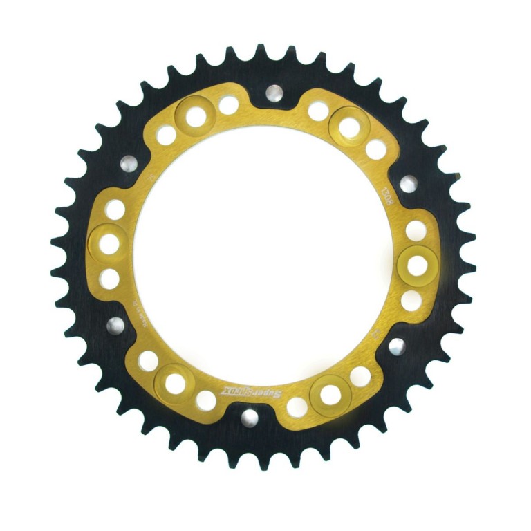 Pinioane - Rear sprocket SUPERSPROX STEALTH auriu 42T, 520