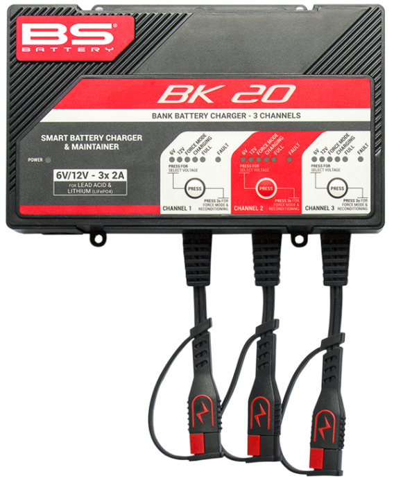 3 channels bank BS-BATTERY (suitable also for Lithium) 12V 2A [7]