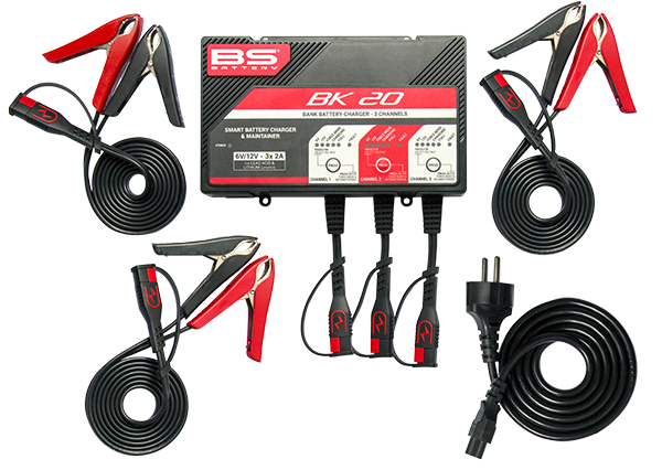 3 channels bank BS-BATTERY (suitable also for Lithium) 12V 2A [3]