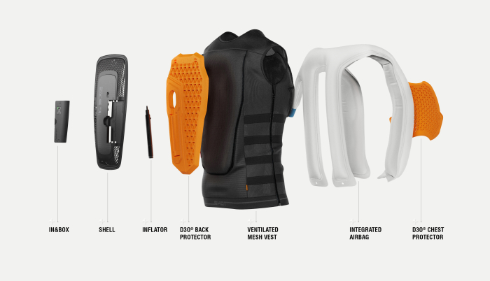 Airbag vest SRG SHOT AIR GUARD SRG-1 Negru L [4]