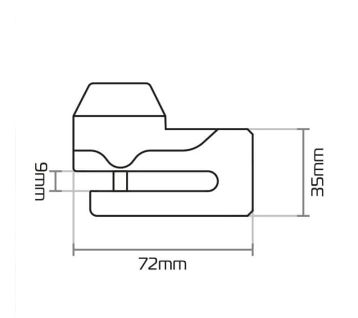 Antifurt disc Mini Titan moto [5]