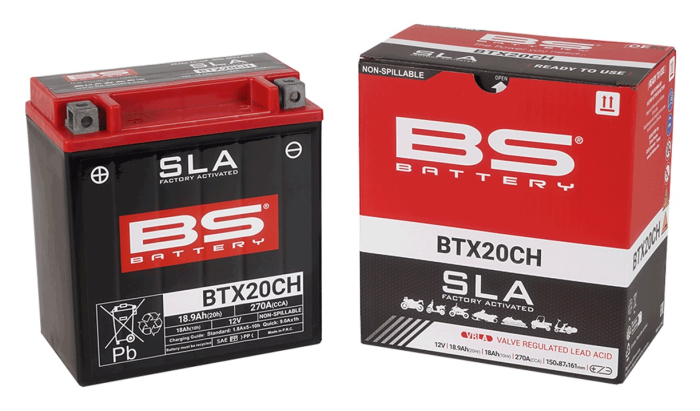 Baterie activata din fabrica BS-BATTERY BTX20CH (FA) (YTX20CH (FA)) SLA [3]