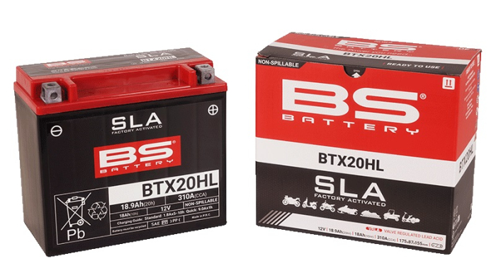 Baterie activata din fabrica BS-BATTERY BTX20HL (FA) (YTX20HL (FA)) SLA [3]