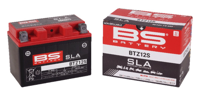 Baterie activata din fabrica BS-BATTERY BTZ12S (YTZ12S) SLA [3]