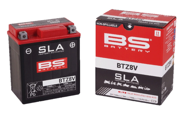 Baterie activata din fabrica BS-BATTERY BTZ8V (FA) (YTZ8V (FA)) SLA [3]