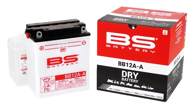 Baterie conventionala BS-BATTERY BB12A-A (YB12A-A) include electrolit [3]