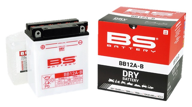 Baterie conventionala BS-BATTERY BB12A-B (YB12A-B) include electrolit [3]