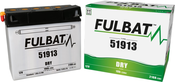 Baterie conventionala FULBAT 51913 include electrolit [2]