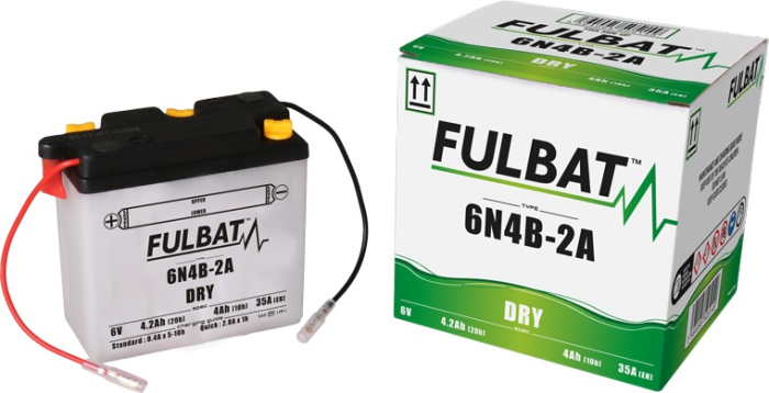 Baterie conventionala FULBAT 6N4B-2A include electrolit [2]