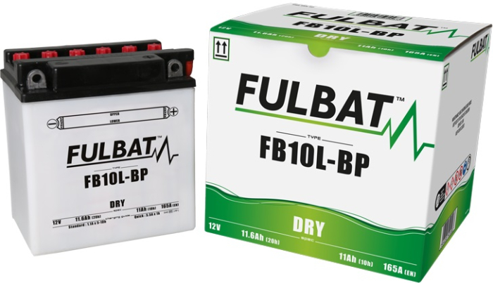 Baterie conventionala FULBAT FB10L-BP (YB10L-BP) include electrolit [2]