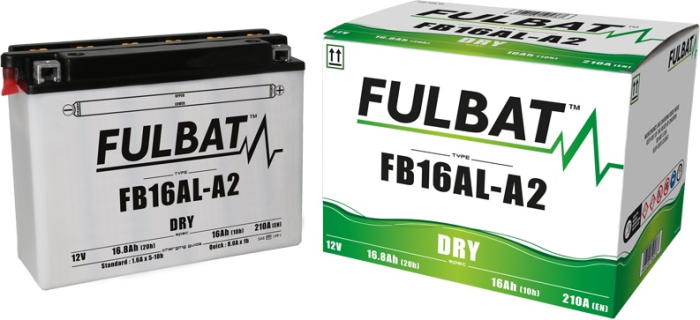 Baterie conventionala FULBAT FB16AL-A2 (YB16AL-A2) include electrolit [2]