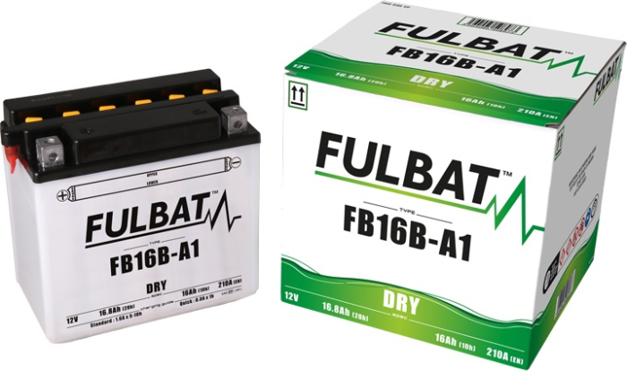 Baterie conventionala FULBAT FB16B-A1 (YB16B-A1) include electrolit [2]