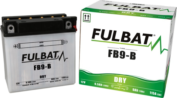 Baterie conventionala FULBAT FB9-B (YB9-B) include electrolit [2]