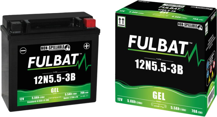 Baterie cu gel FULBAT 12N5.5-3B GEL [2]