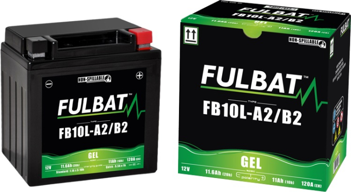 Baterie cu gel FULBAT FB10L-A2/B2 GEL (YB10L-A2/B2 GEL) [2]
