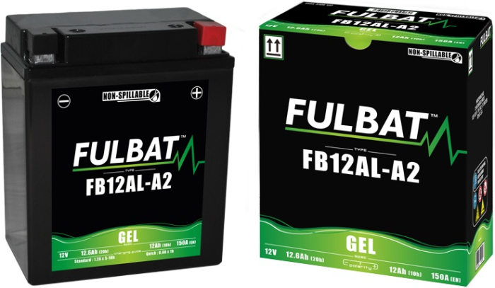 Baterie cu gel FULBAT FB12AL-A2 GEL (YB12AL-A2 GEL) [2]