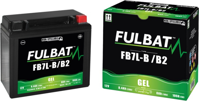 Baterie cu gel FULBAT FB7L-B/B2 GEL (YB7L-B/B2 GEL) [2]