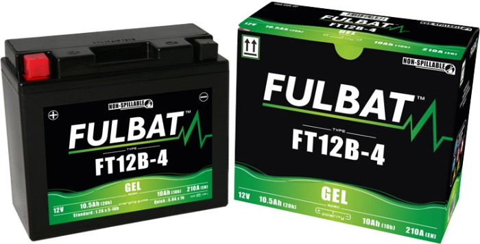 Baterie cu gel FULBAT FT12B-4 GEL (YT12B-4) [2]