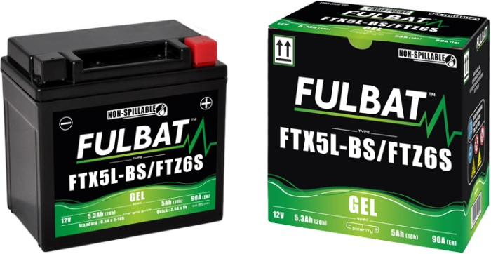 Baterie cu gel FULBAT FTX5L-BS GEL (YTX5L-BS GEL) [2]