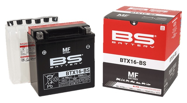 Baterie fara intretinere BS-BATTERY BTX16-BS (YTX16-BS) [3]