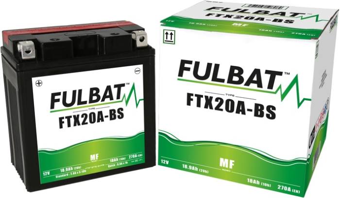 Baterie fara intretinere FULBAT FTX20A-BS (YTX20A-BS) [2]
