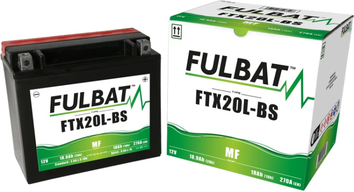 Baterie fara intretinere FULBAT FTX20L-BS (YTX20L-BS) [2]