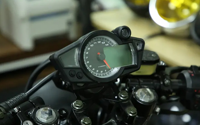 Bord moto universal ceas turometru vitezometru led [8]