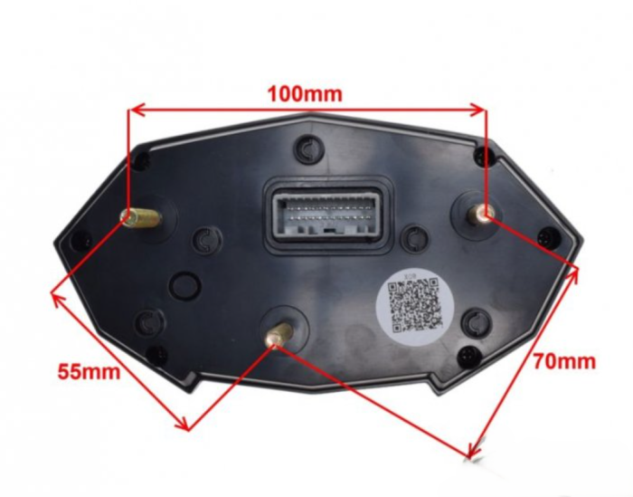 Bord moto vitezometru ceas turometru digital universal [2]