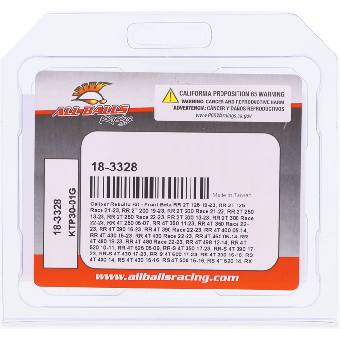 Caliper Rebuild Kit All Balls Racing [4]