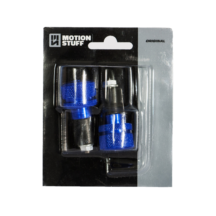 Capete de ghidon MOTION STUFF ORIGINAL Albastru (d18-20mm) [2]
