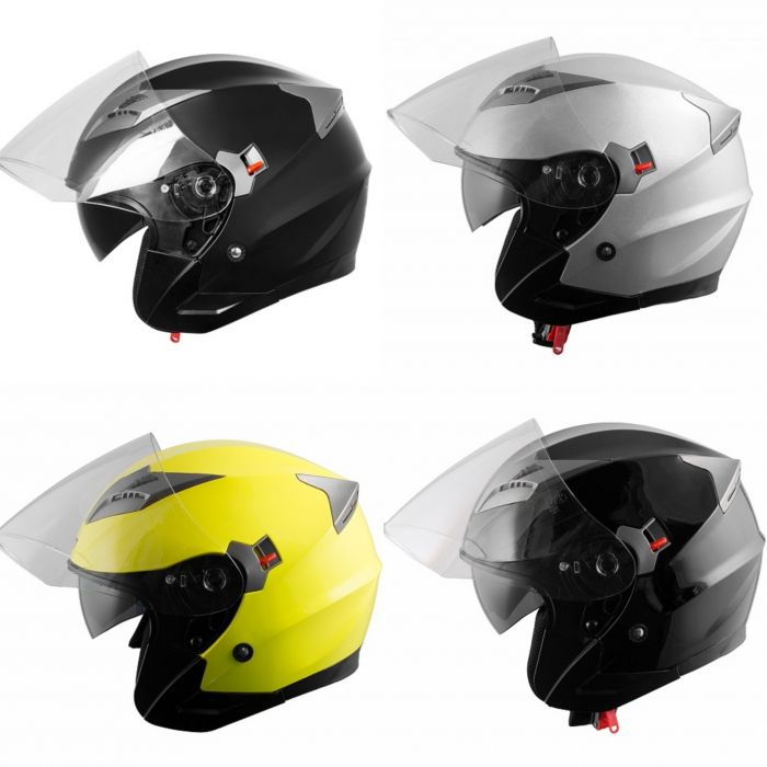 Casca A-pro Kinetic open face moto scuter [1]