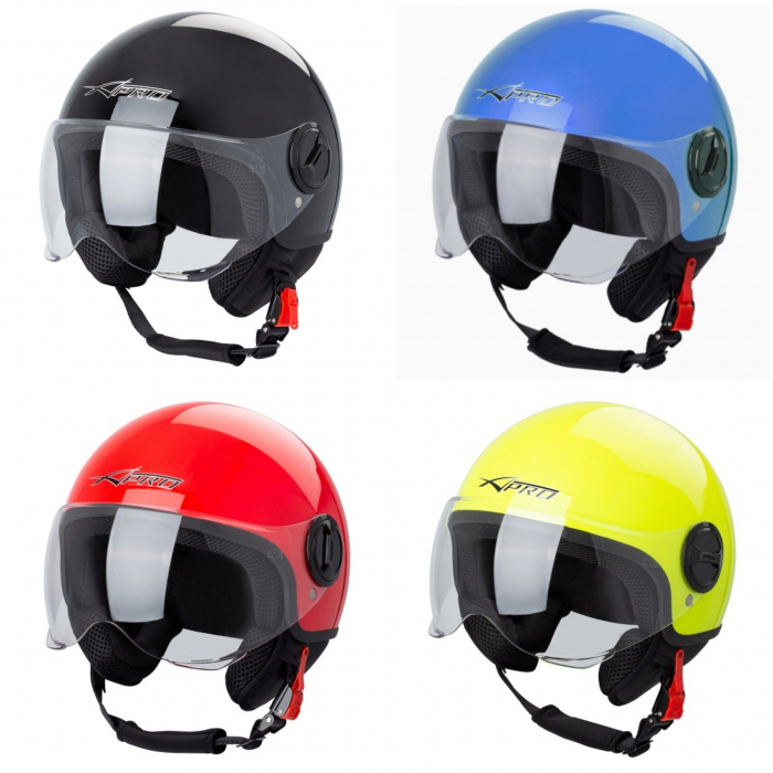 Casca deschisa Open Face Jet A-pro moto scuter atv [1]