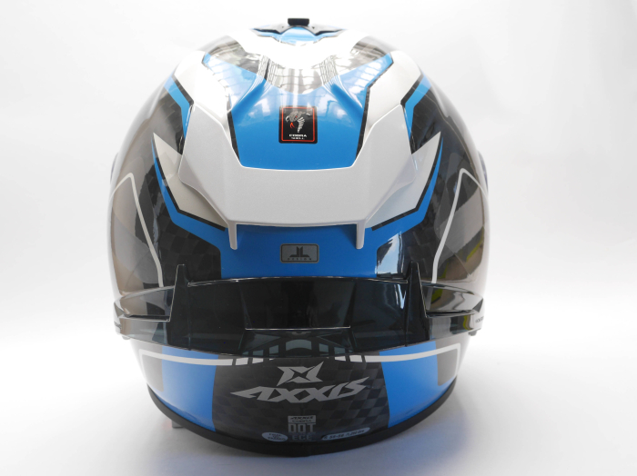 Casca integrala AXXIS COBRA rage a0 gloss pearl white S [3]