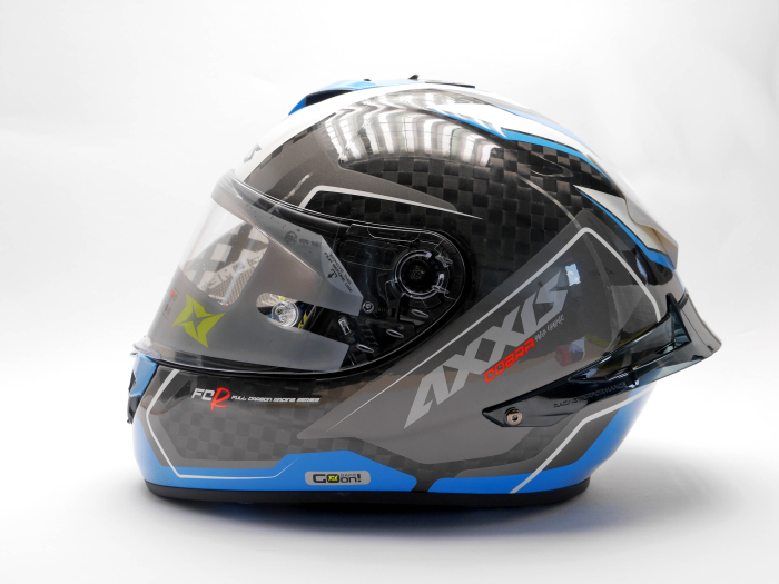 Casca integrala AXXIS COBRA rage a0 gloss pearl white S [5]