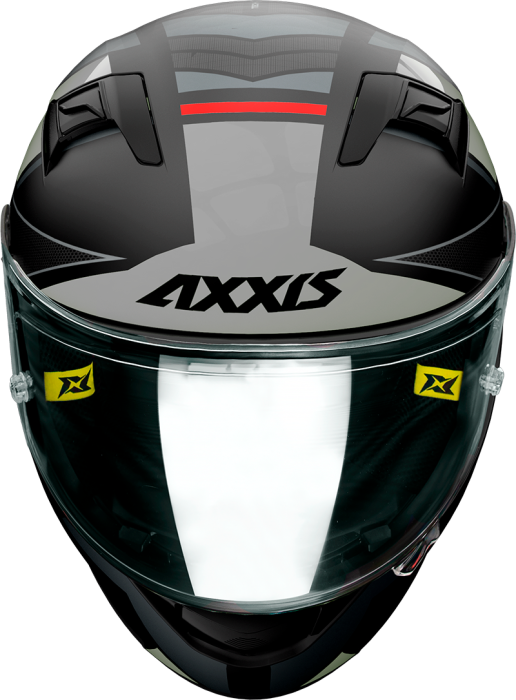 Casca integrala AXXIS GP RACER SV FIBER tech matt gray M [4]