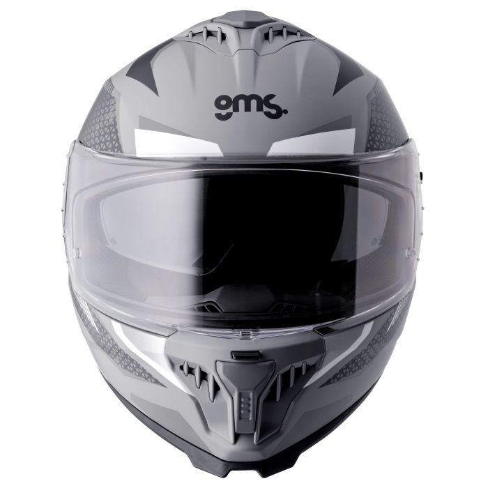 Casca integrala GMS GELERO matt grey-grey S [2]