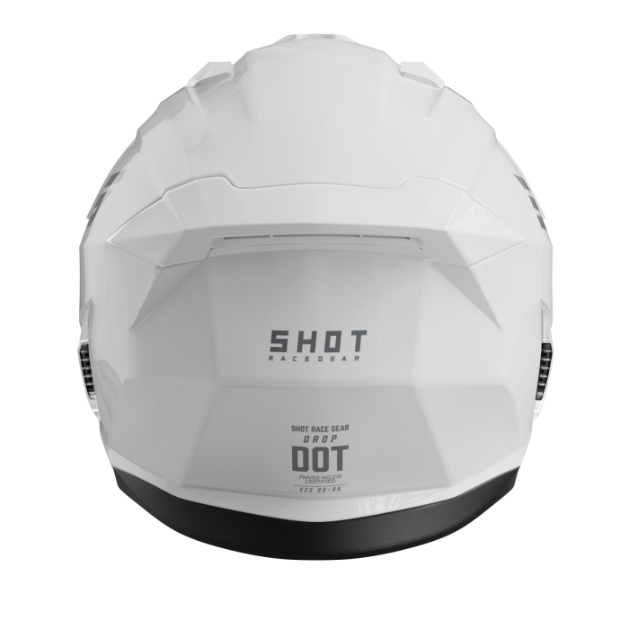 Casca SHOT DROP SOLID white glossy L [3]