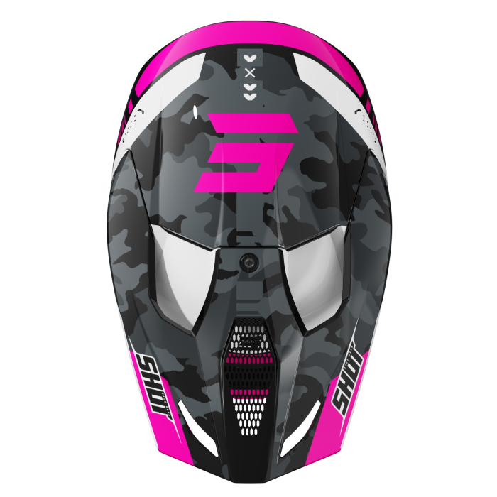 Casca SHOT FURIOUS FLASH pink glossy M [2]